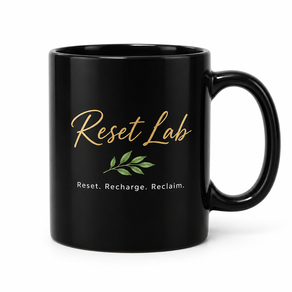 Reset Lab Mug | Reset. Recharge. Reclaim.