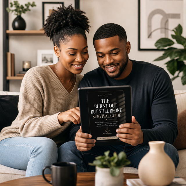 The Burnt Out But Still Broke Survival Guide
