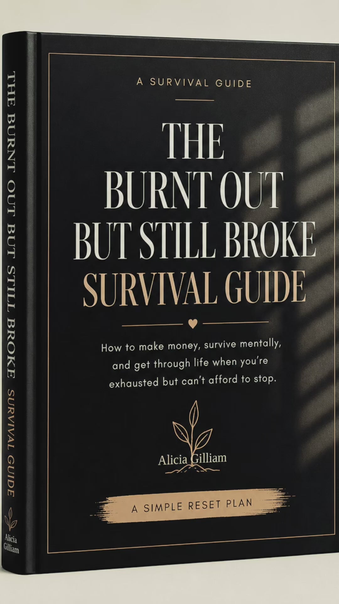 The Burnt Out But Still Broke Survival Guide[Digital E-book/Money Mindset/Self Help/Financial Wellness/Burnout Recovery/PDF Download]
