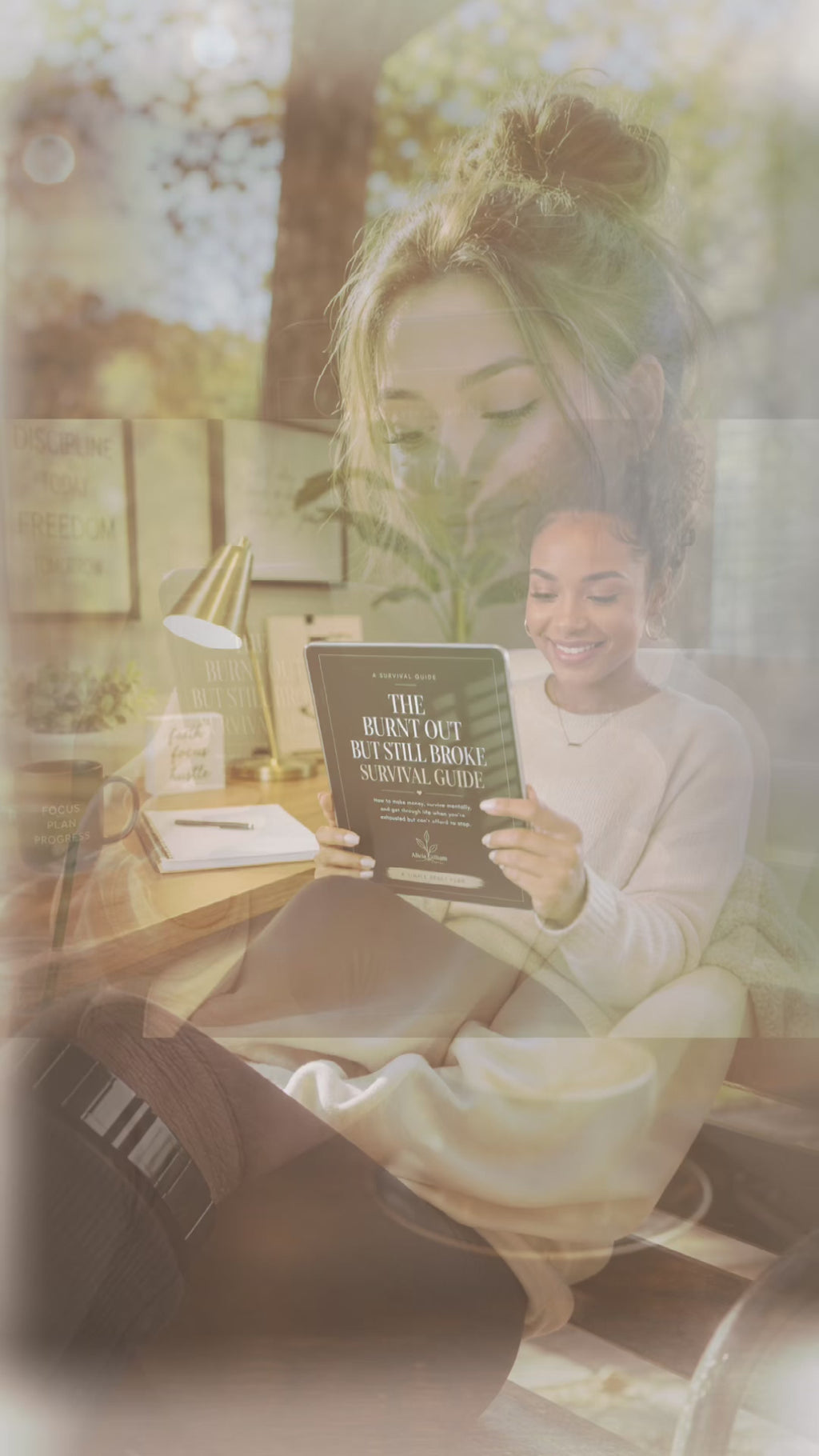 The Burnt Out But Still Broke Survival Guide[Digital E-book/Money Mindset/Self Help/Financial Wellness/Burnout Recovery/PDF Download]
